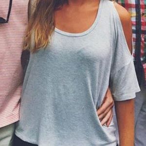 Cold shoulder top